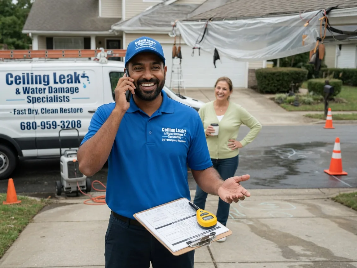 Ceiling Leak Cleanup Fortuna, ND FAQs